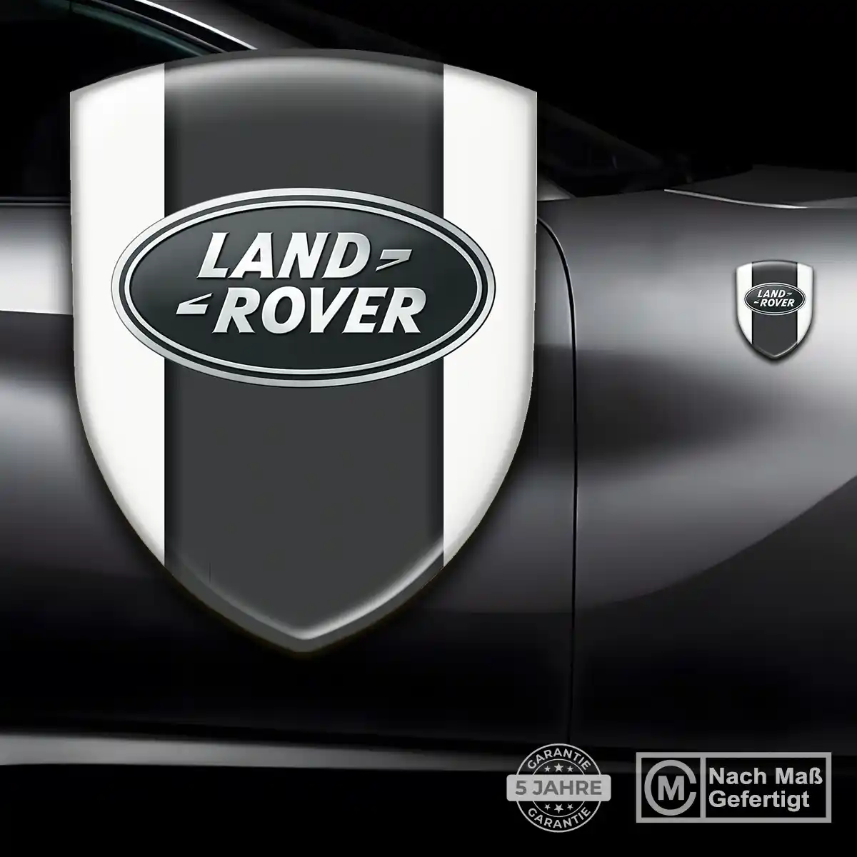 Land Rover Emblem Wappen Stilvolles Design