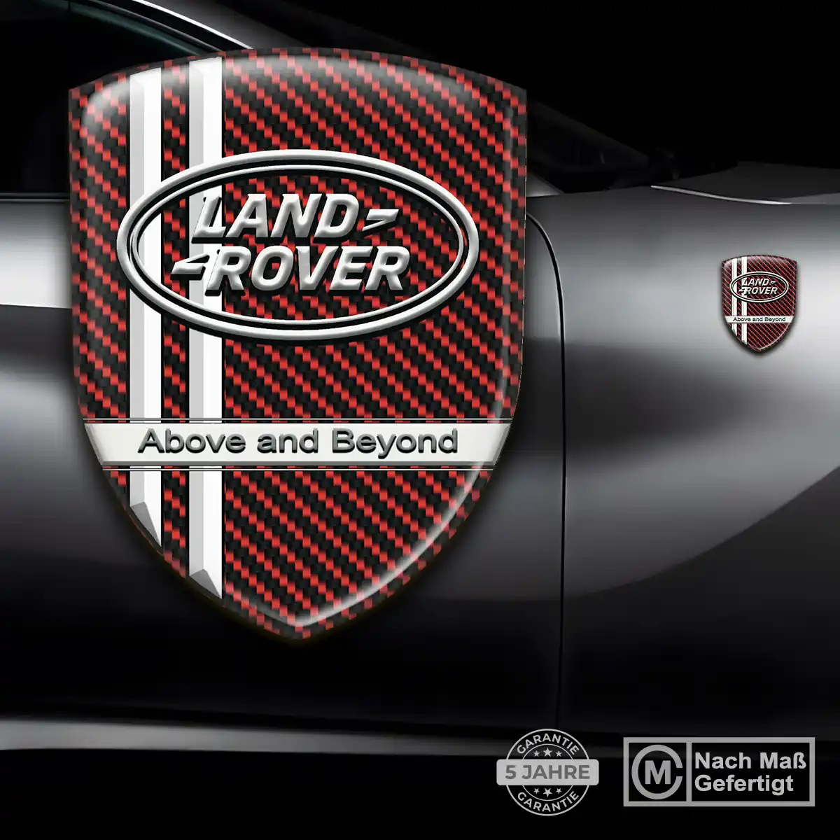 Land Rover Embleme Auto Stilvolles Design