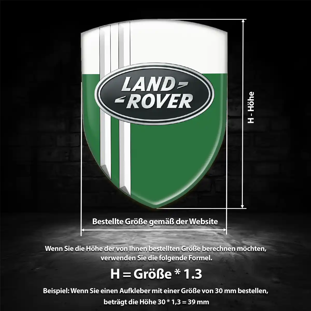 Land Rover Embleme Hohe Qualität