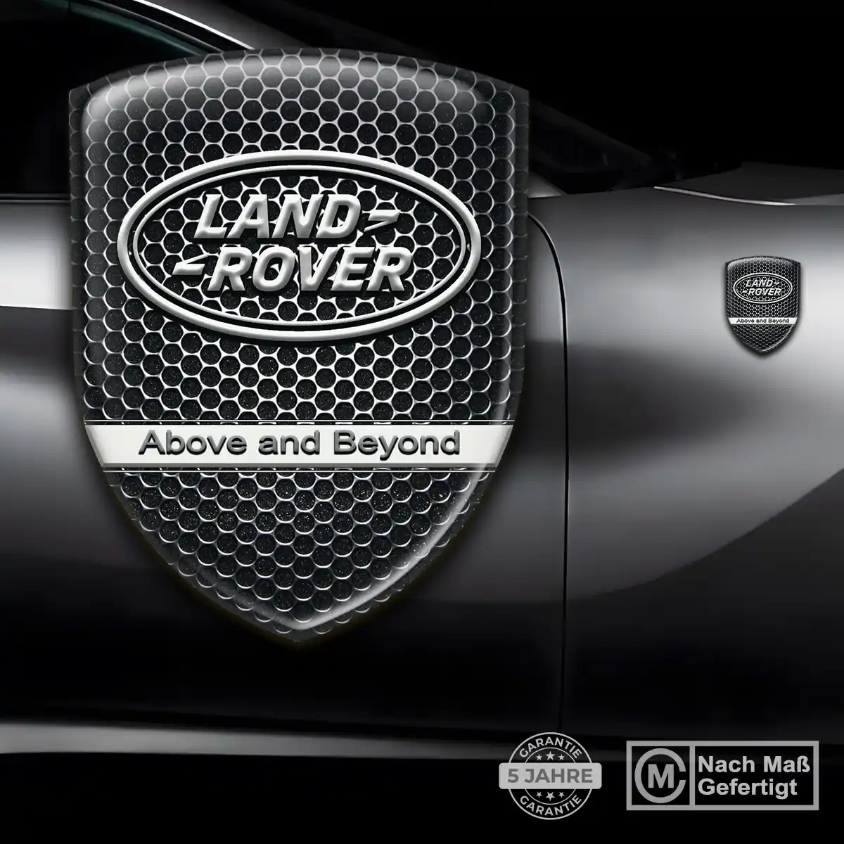 Land Rover Embleme Stilvolles Design