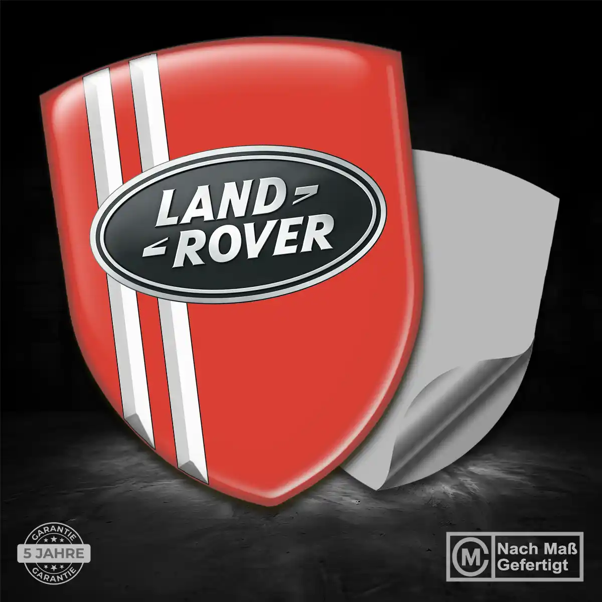 Land Rover Silikon Aufkleber Auto Stilvolles Design
