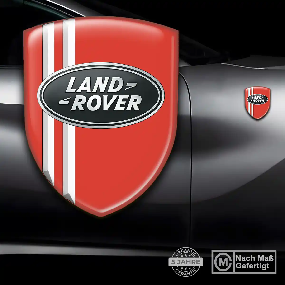 Land Rover Silikon Aufkleber Auto Stilvolles Design