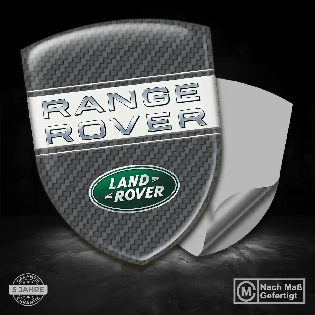 Land Rover Silikon Aufkleber Stilvolles Design