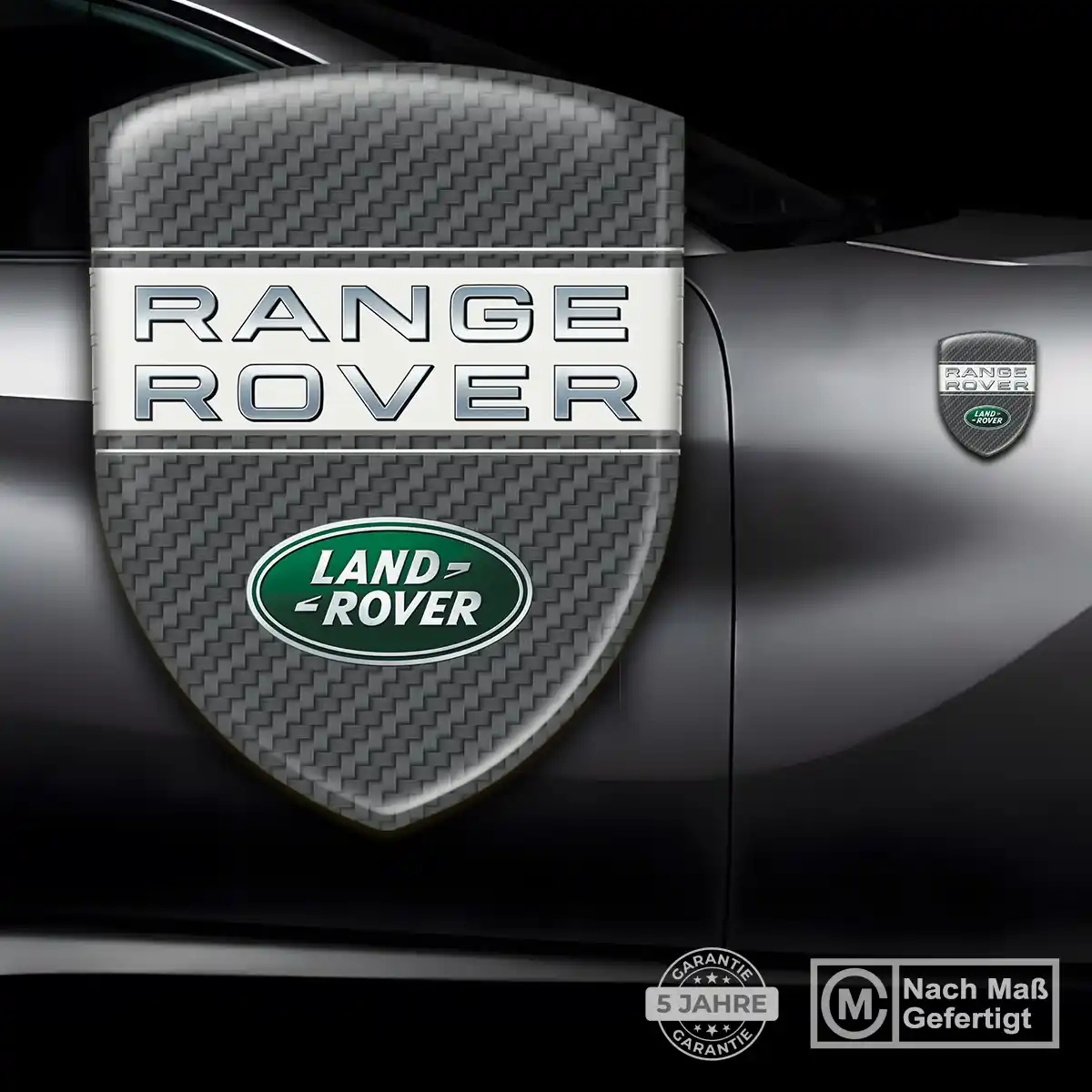 Land Rover Silikon Aufkleber Stilvolles Design