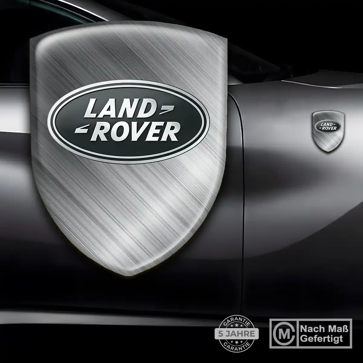 Land Rover Wappen Aufkleber Auto Stilvolles Design