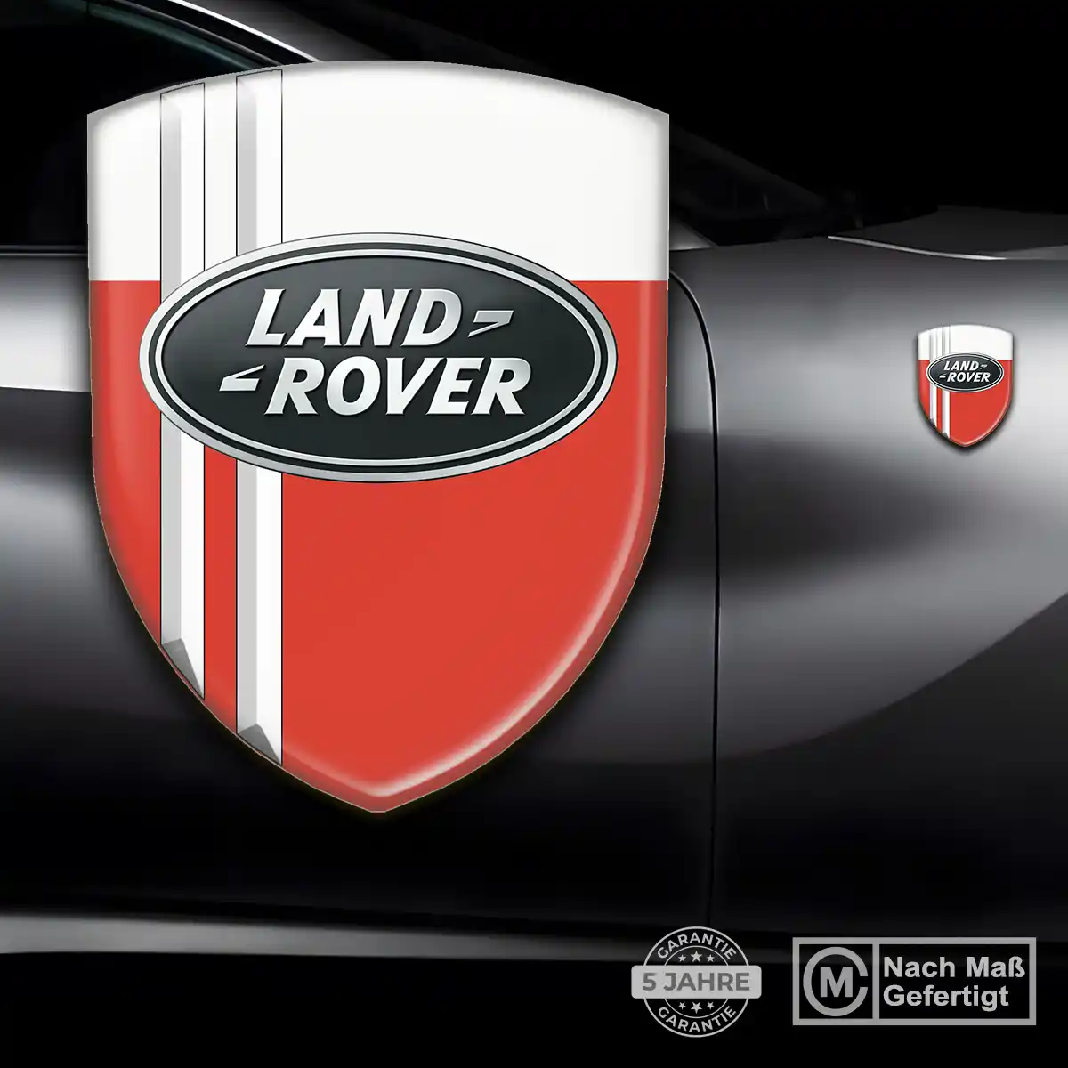 Land Rover Wappen Aufkleber Emblem Hohe Qualität