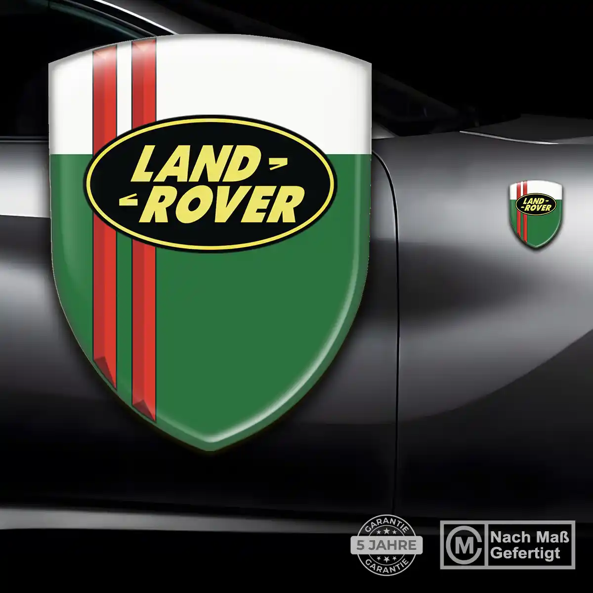 Land Rover Wappen Emblem Auto Stilvolles Design