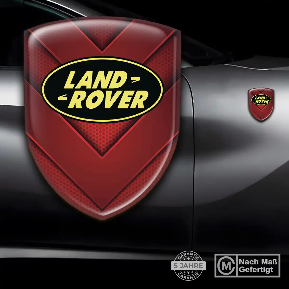 Land Rover Wappen Emblem Stilvolles Design