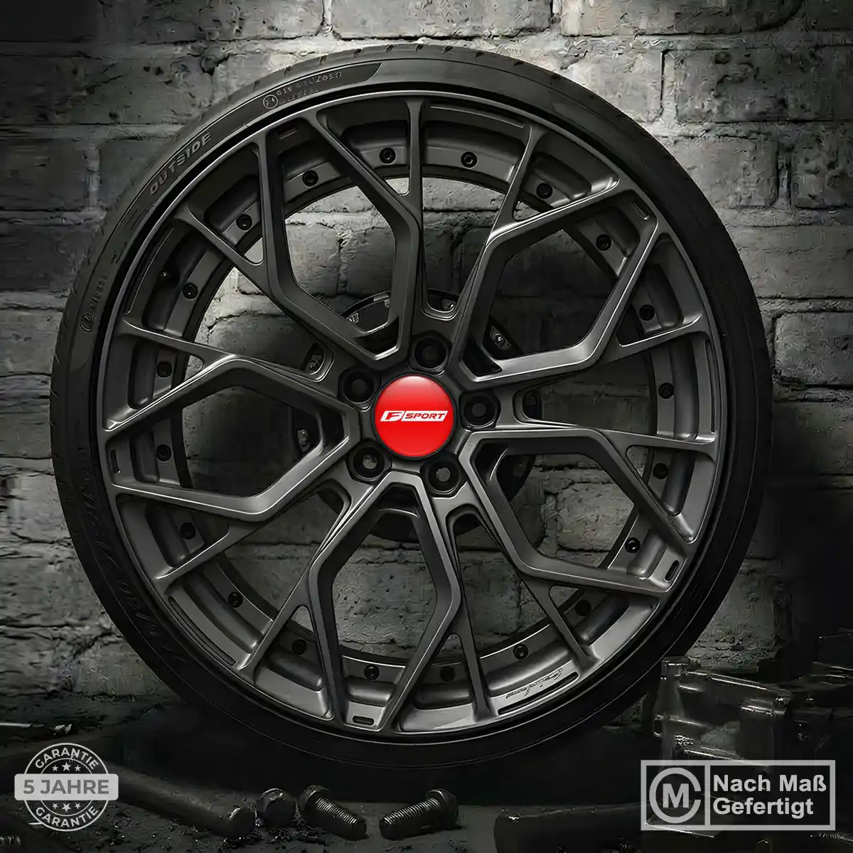 Lexus F Sport Felgenemblem Aufkleber Hohe Qualität