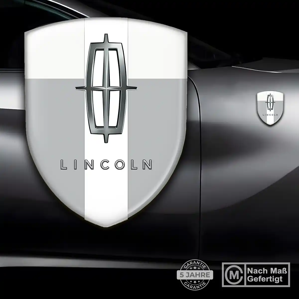 Lincoln 3D Gel Aufkleber Silikon Auto Hohe Qualität