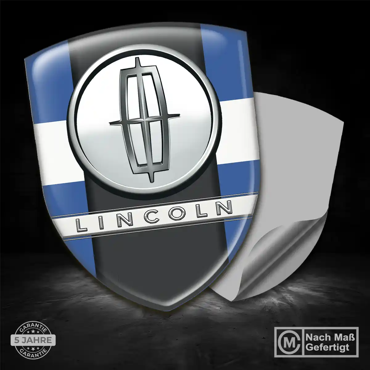 Lincoln 3D Gel Aufkleber Silikon Hohe Qualität