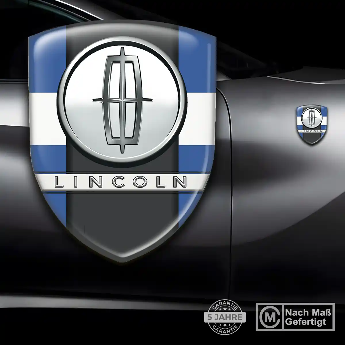 Lincoln 3D Gel Aufkleber Silikon Hohe Qualität