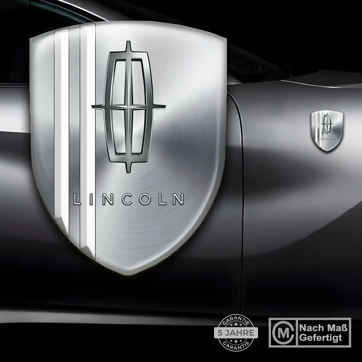 Lincoln 3D Gel Aufkleber Stilvolles Design