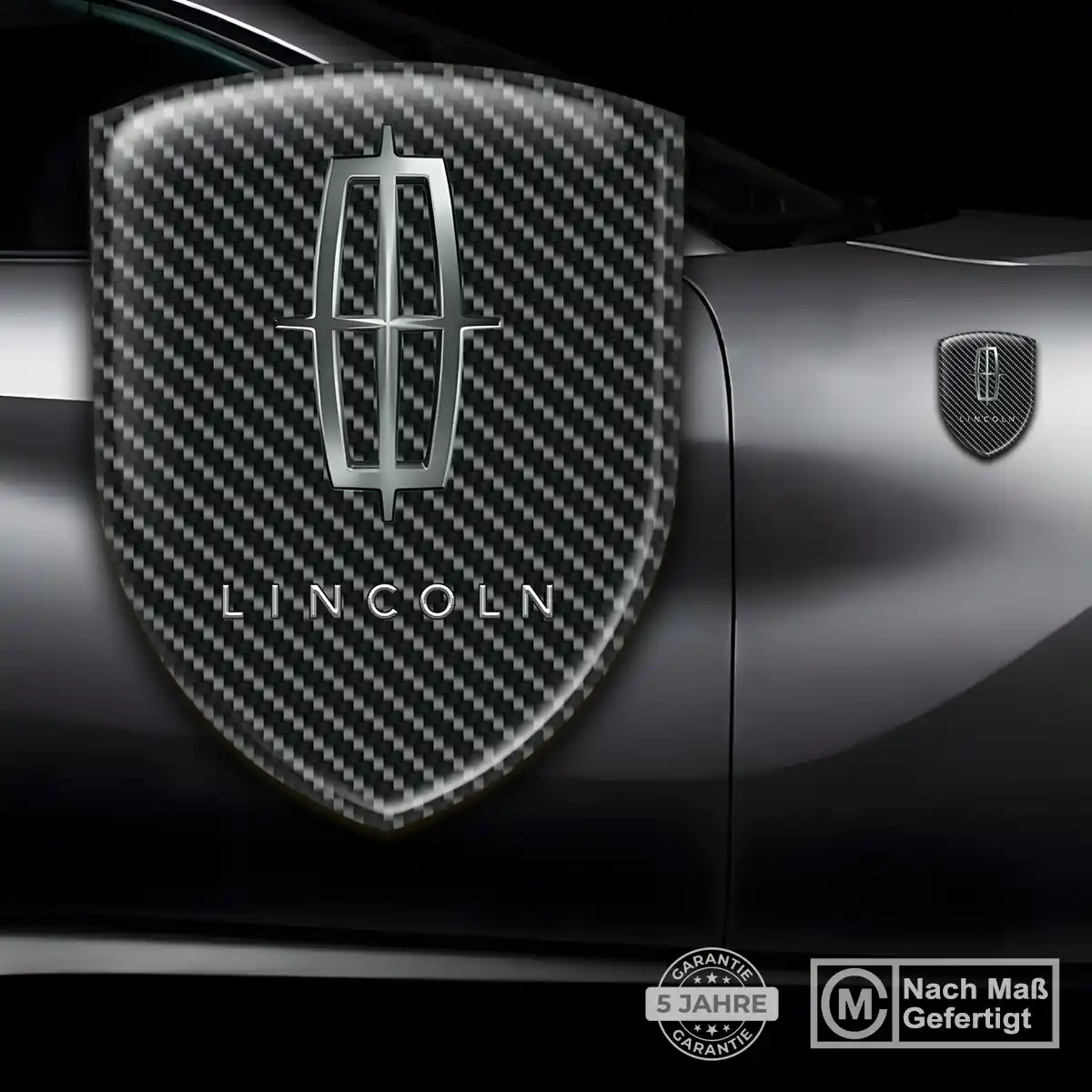 Lincoln Aufkleber 3D Gel Emblem Auto Hohe Qualität