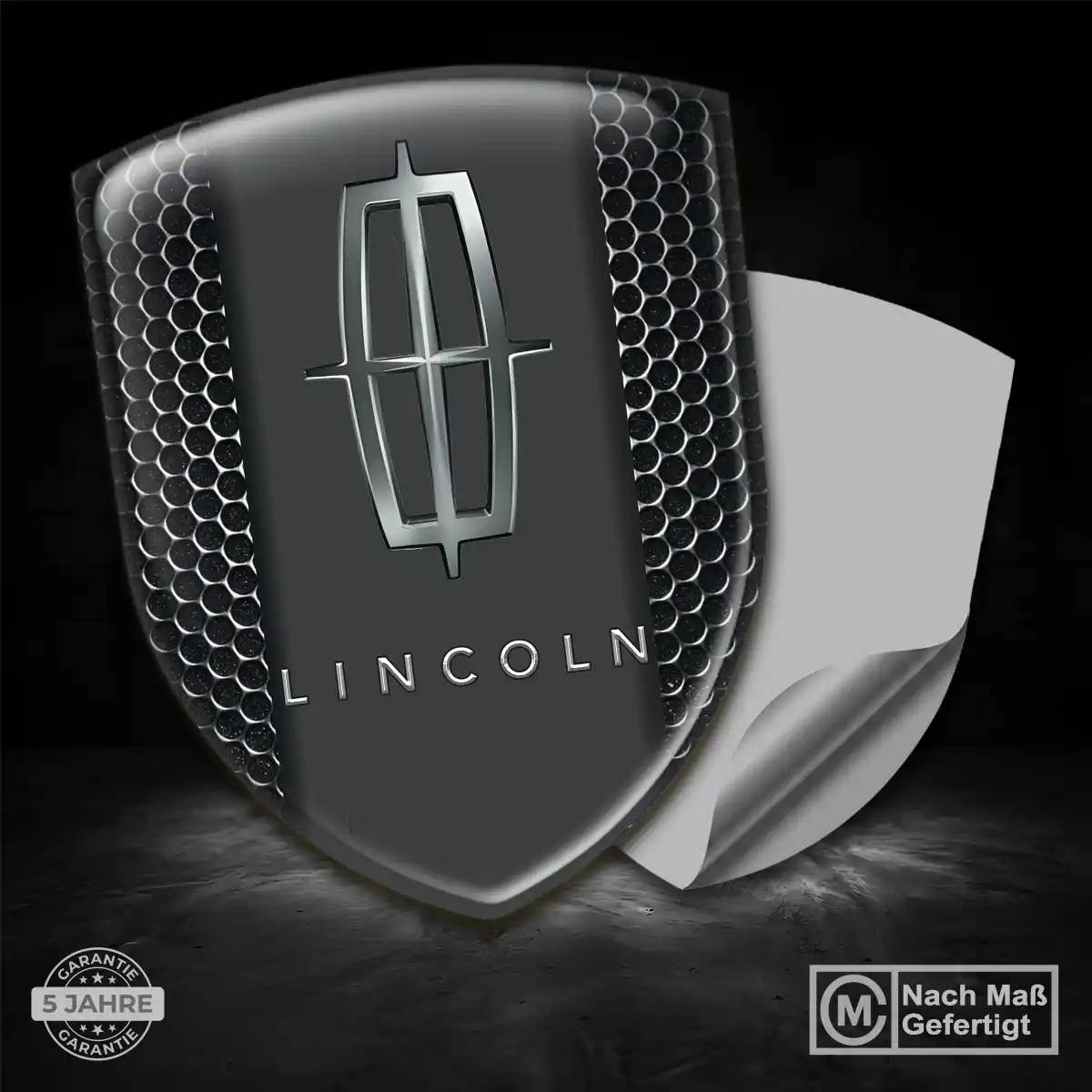 Lincoln Aufkleber 3D Gel Emblem Hohe Qualität