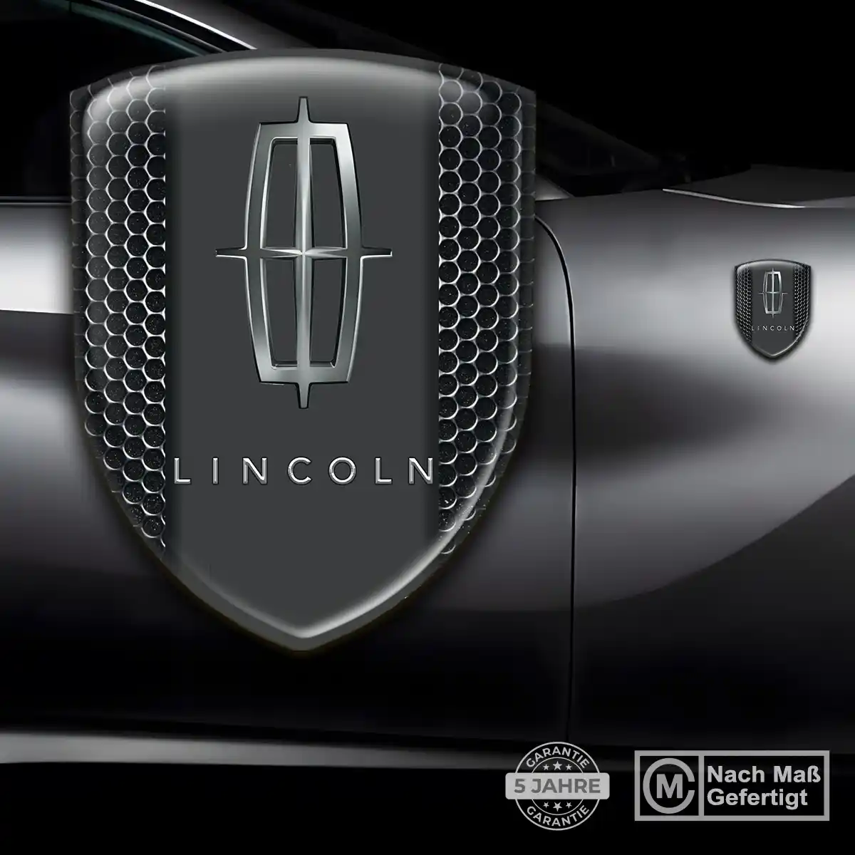 Lincoln Aufkleber 3D Gel Emblem Hohe Qualität