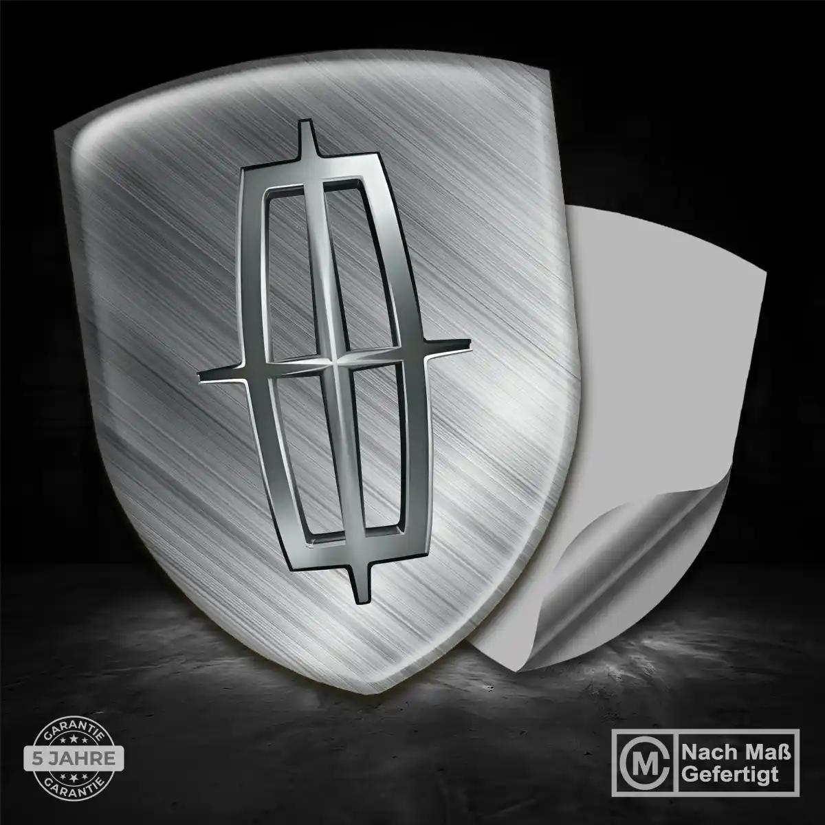 Lincoln Aufkleber 3D Gel Emblem Stilvolles Design