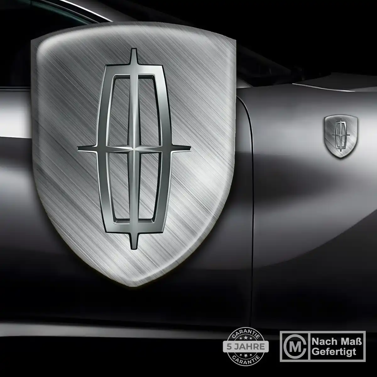 Lincoln Aufkleber 3D Gel Emblem Stilvolles Design