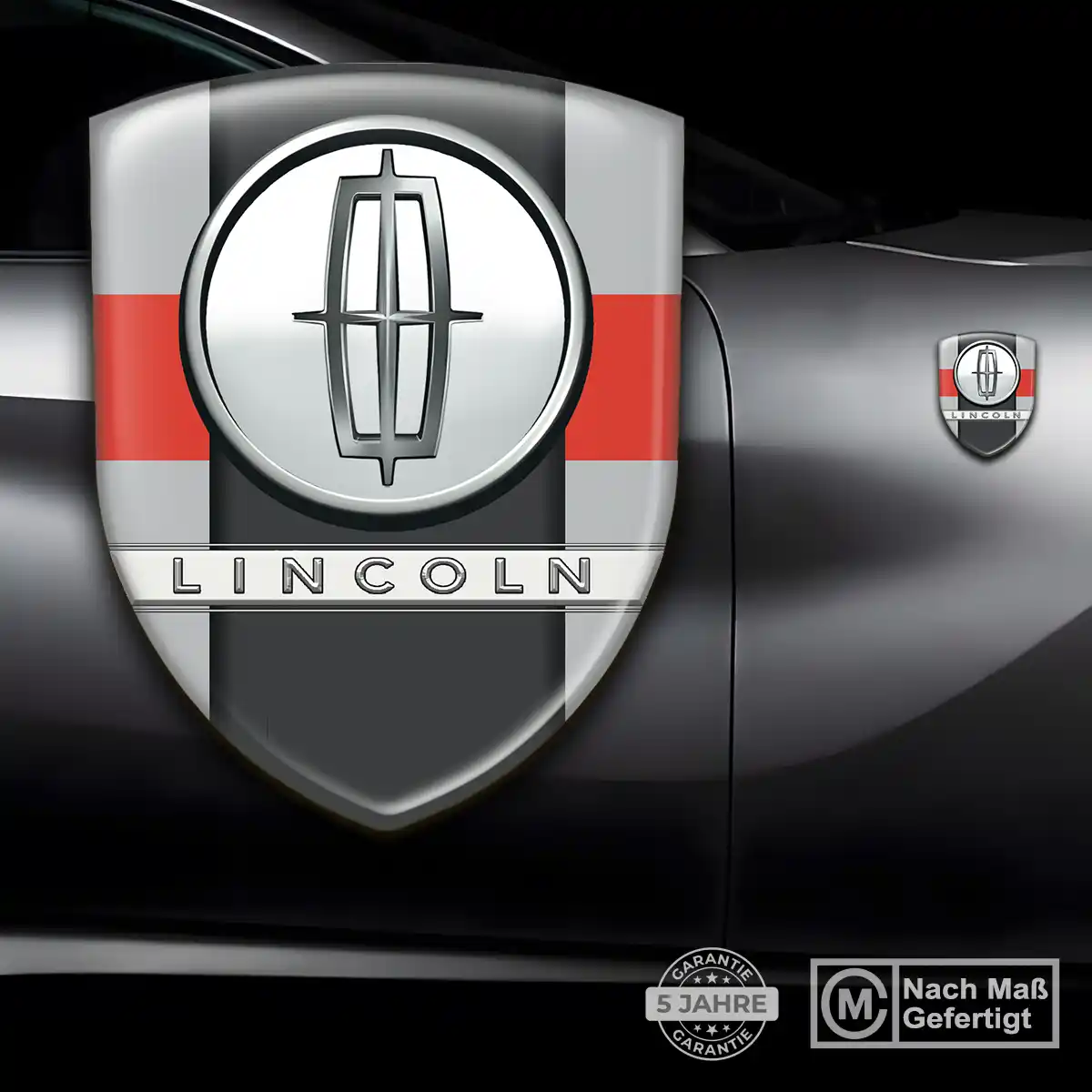 Lincoln Aufkleber 3D Gel Silikon Auto Hohe Qualität