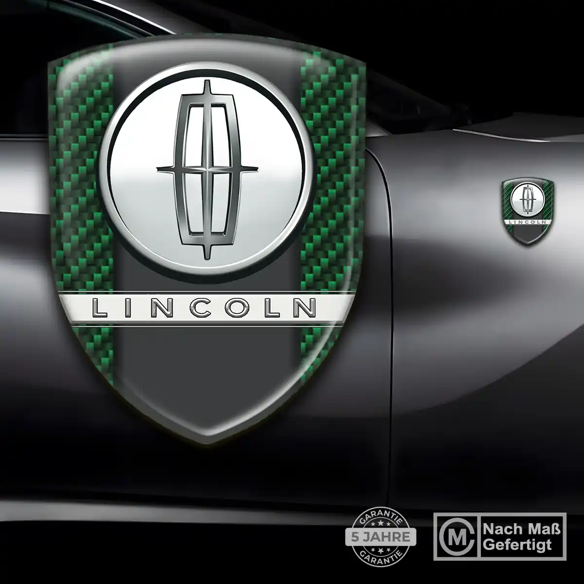 Lincoln Aufkleber Emblem Hohe Qualität