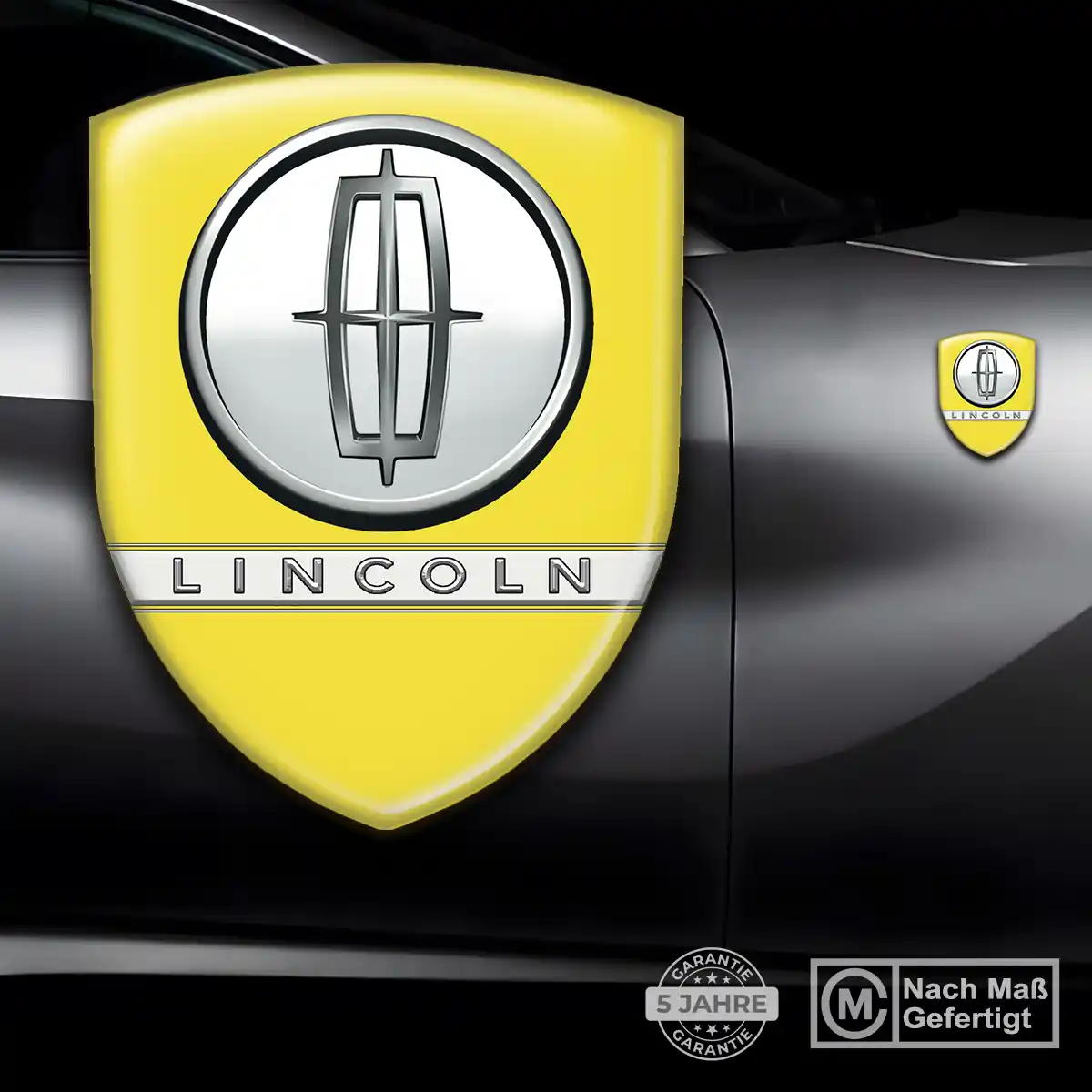 Lincoln Aufkleber Emblem Wappen Hohe Qualität