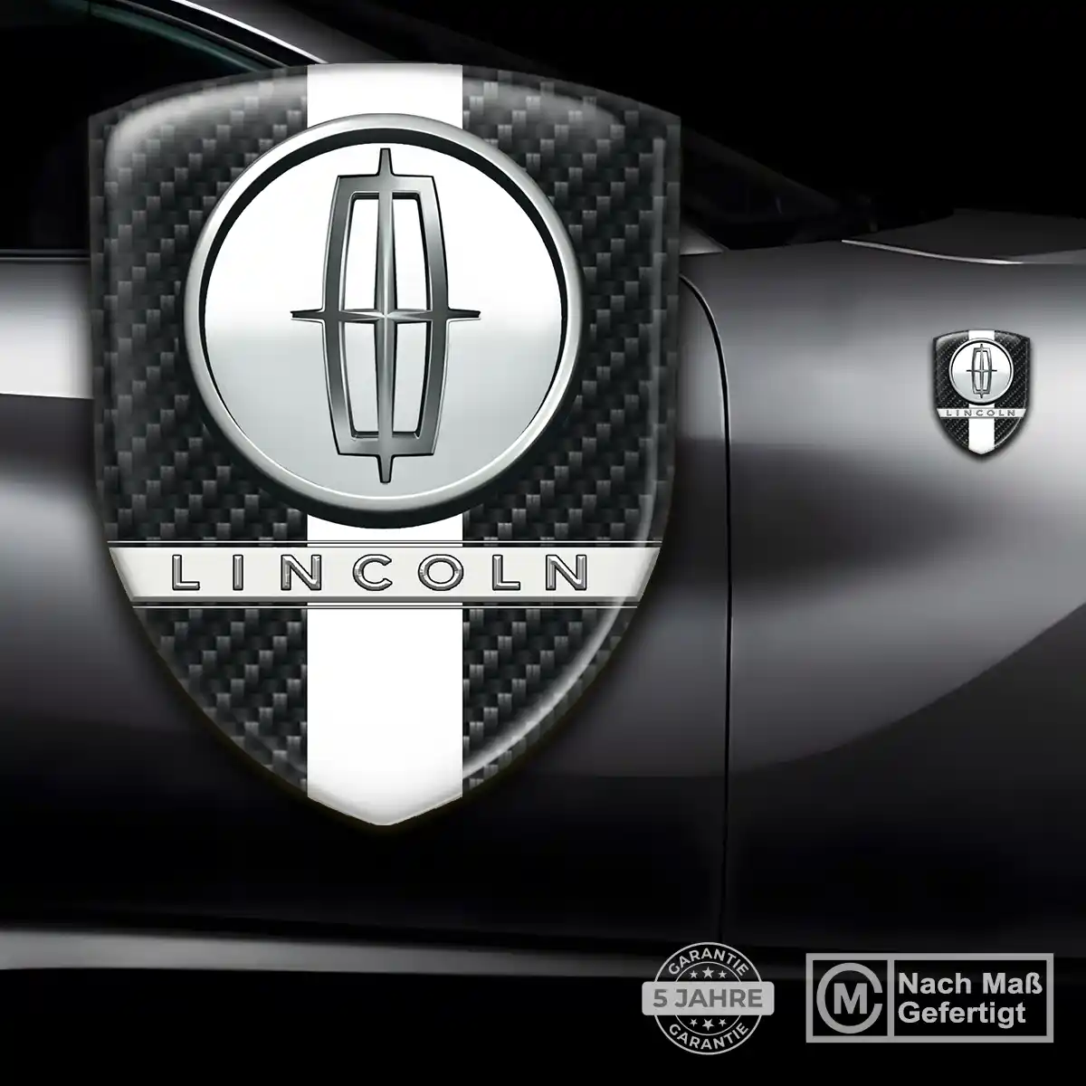 Lincoln Aufkleber Wappen Auto Hohe Qualität