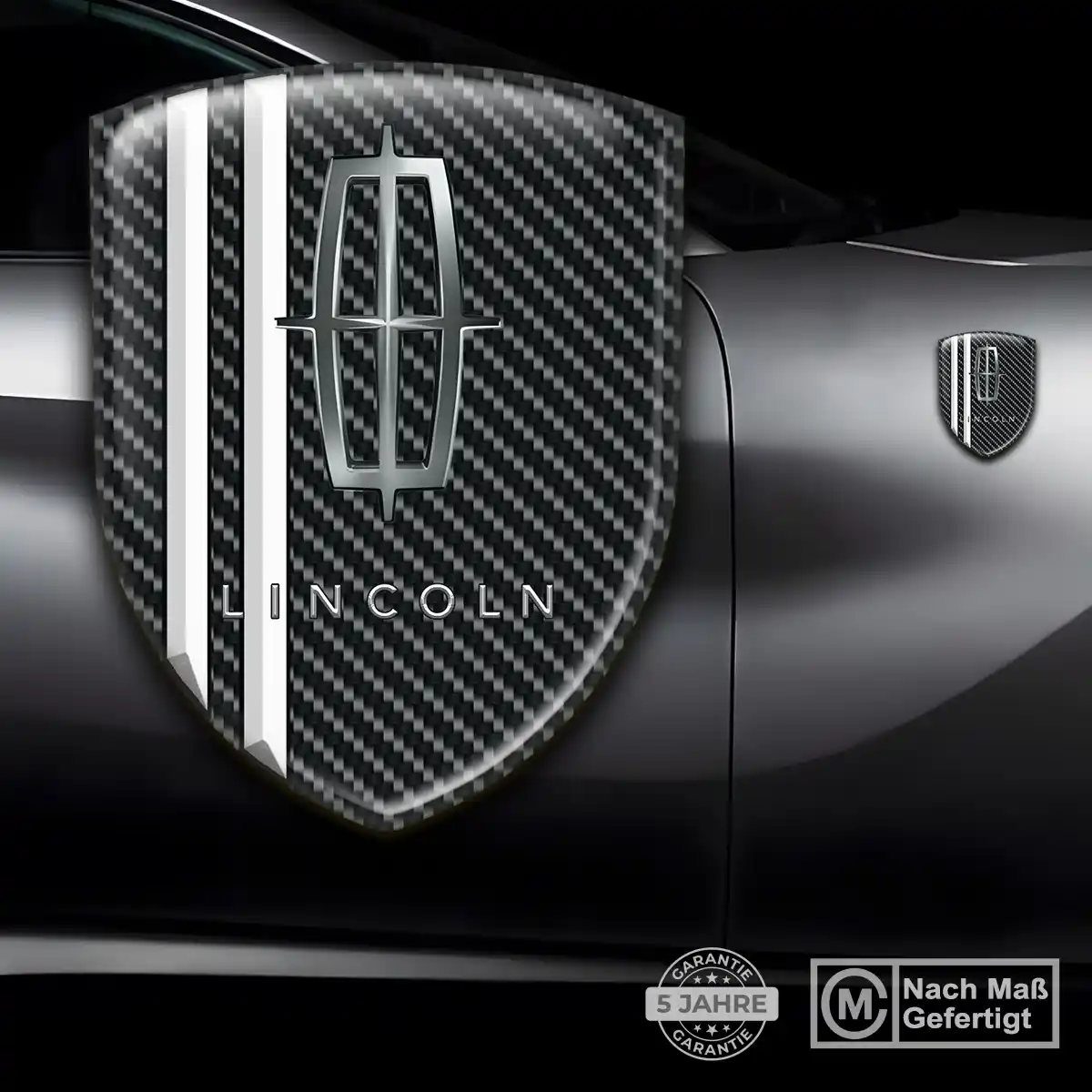 Lincoln Aufkleber Wappen Emblem Hohe Qualität