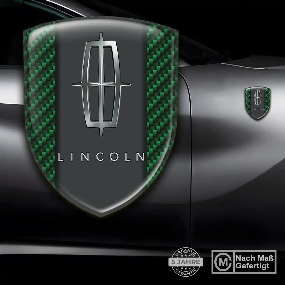 Lincoln Aufkleber Wappen Hohe Qualität