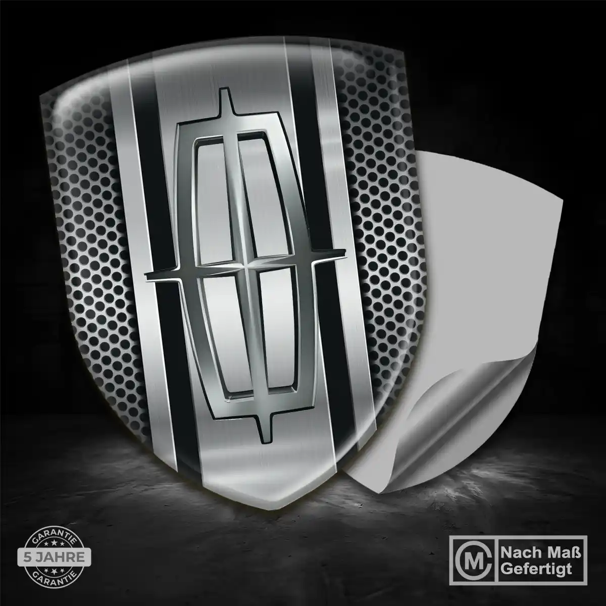 Lincoln Aufkleber Wappen Premium-Edition