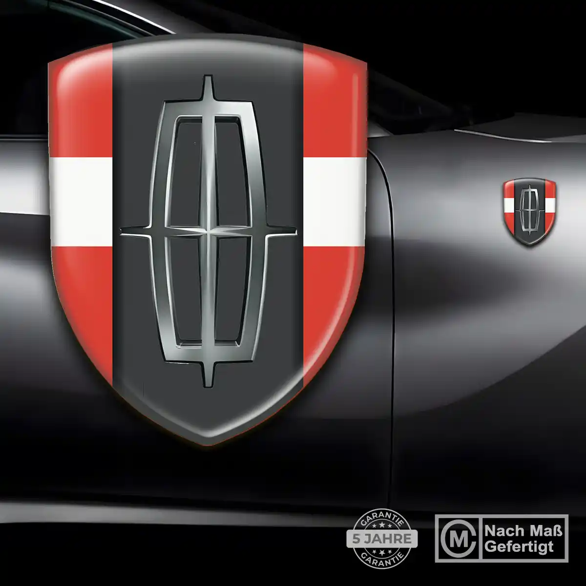 Lincoln Emblem Aufkleber Hohe Qualität