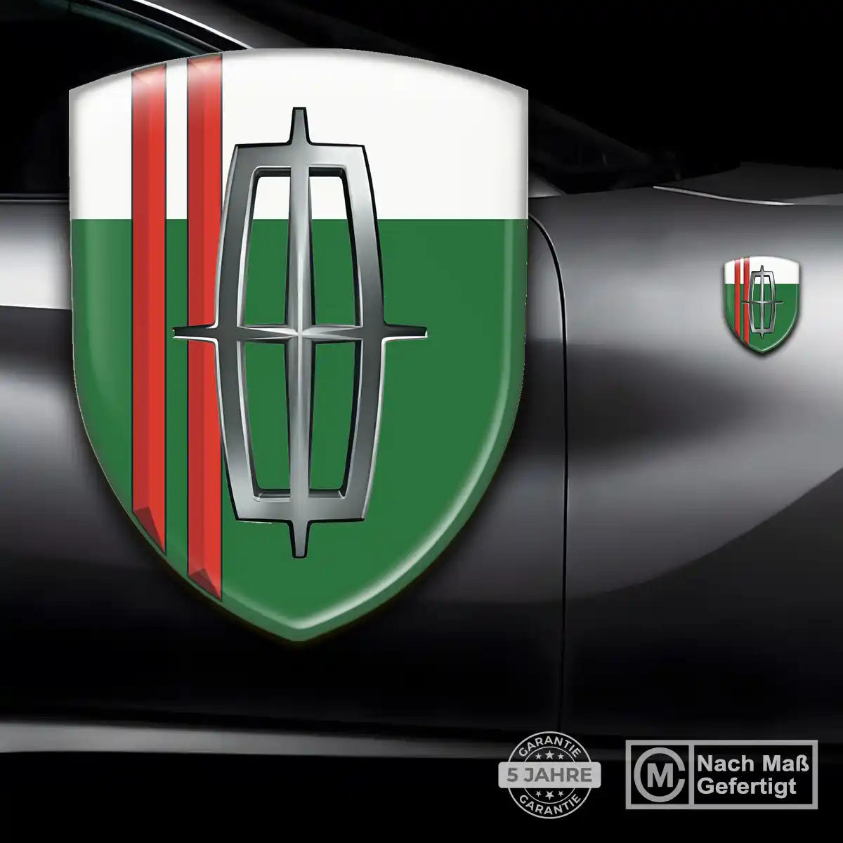 Lincoln Emblem Aufkleber Wappen Auto Hohe Qualität