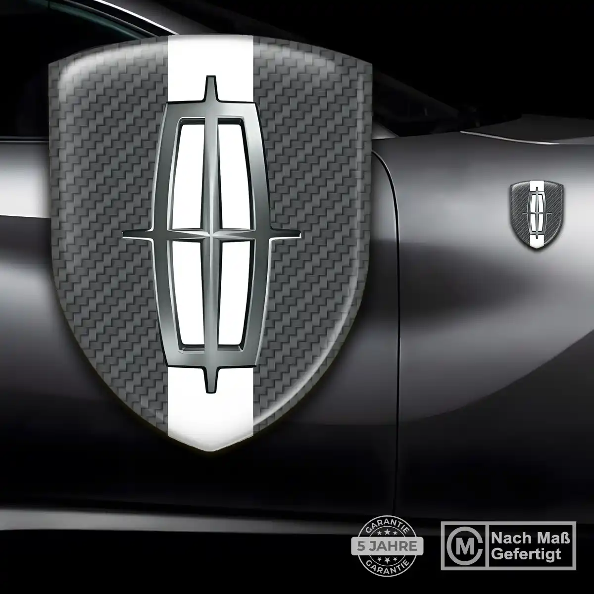 Lincoln Emblem Auto Stilvolles Design