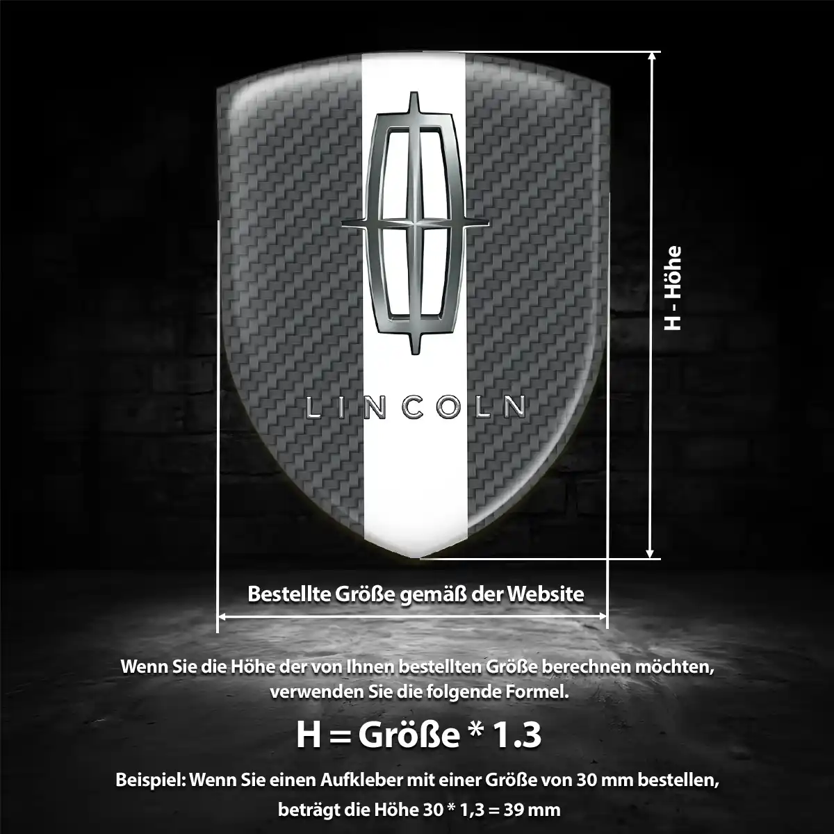 Lincoln Emblem Premium-Edition