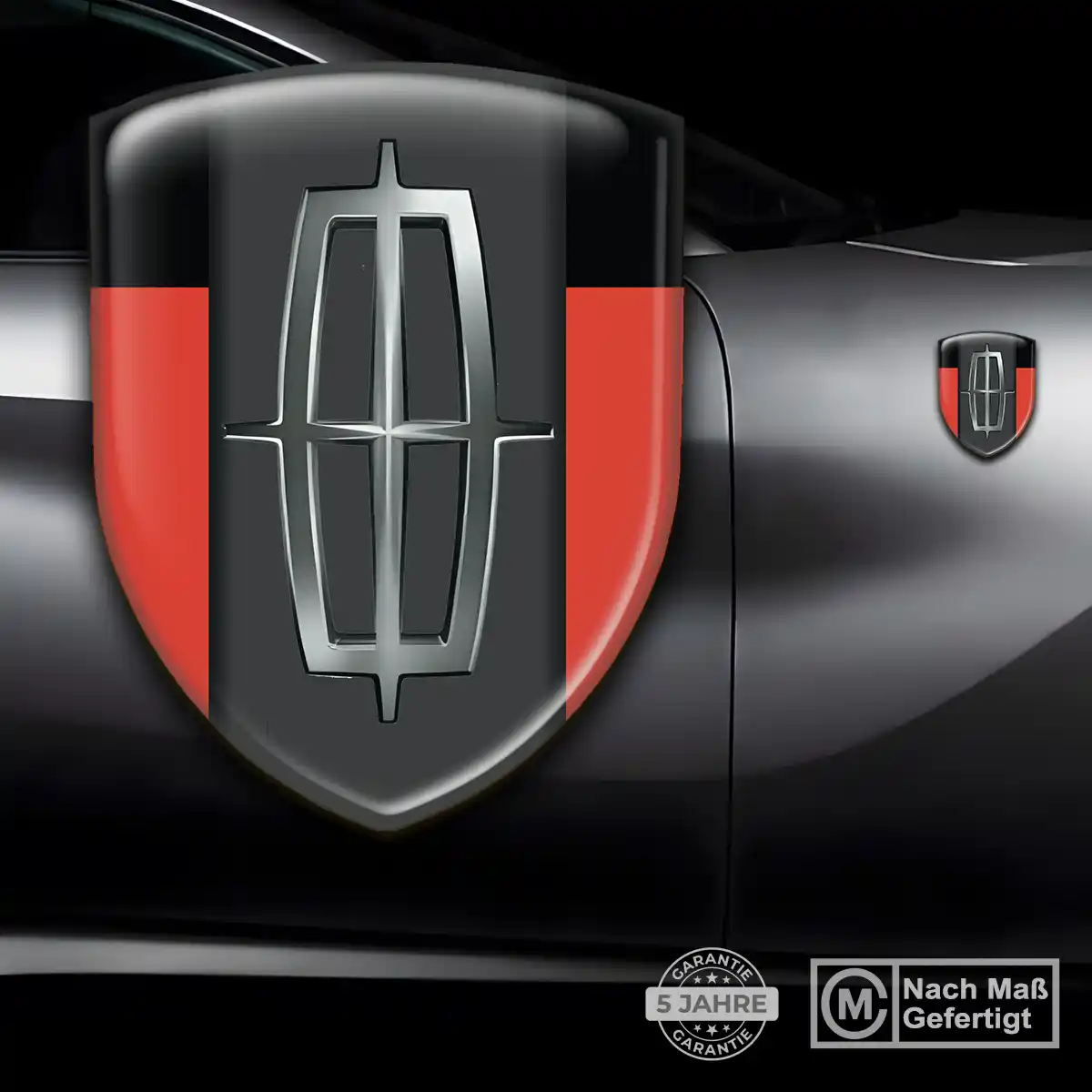 Lincoln Emblem Wappen Auto Hohe Qualität