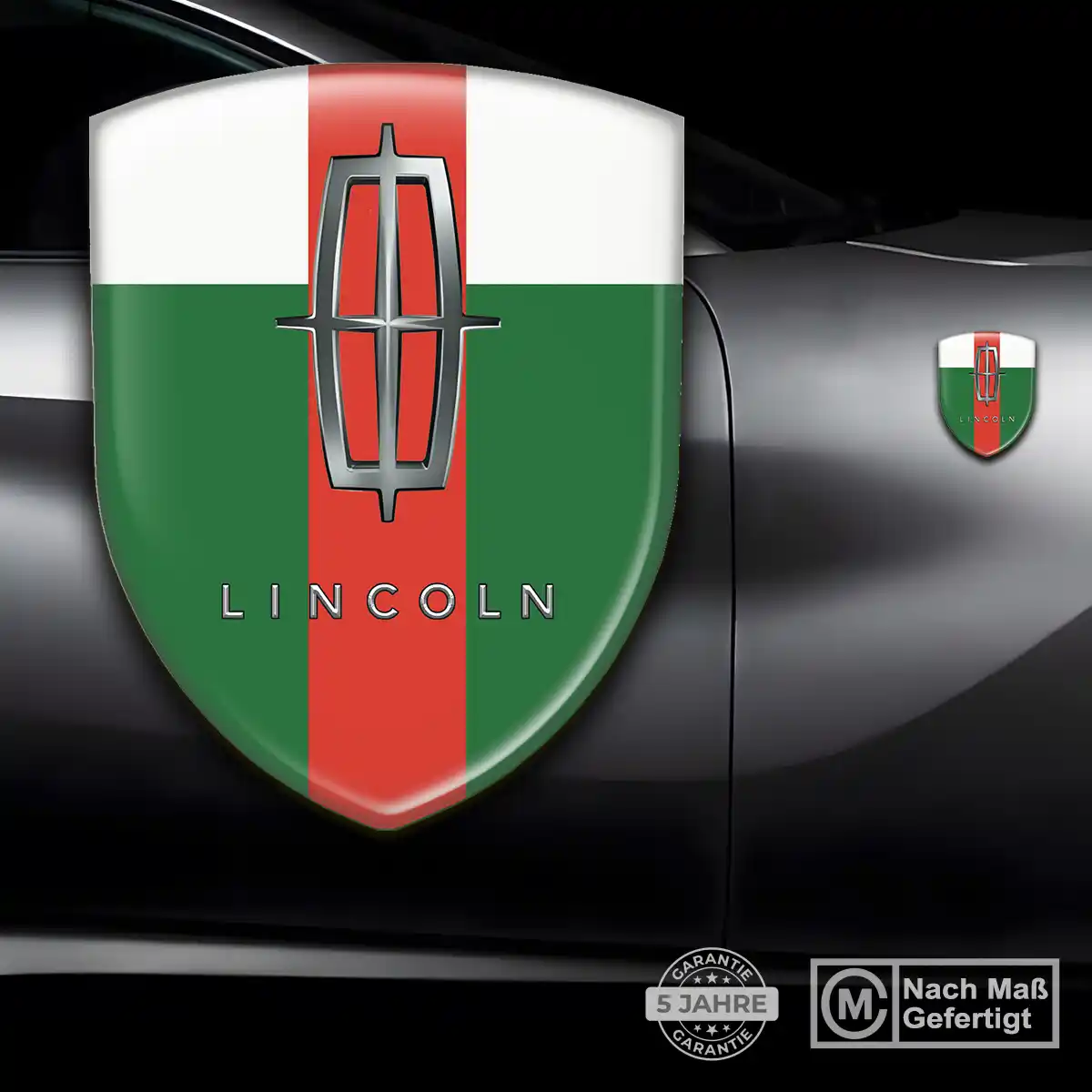 Lincoln Emblem Wappen Auto Stilvolles Design