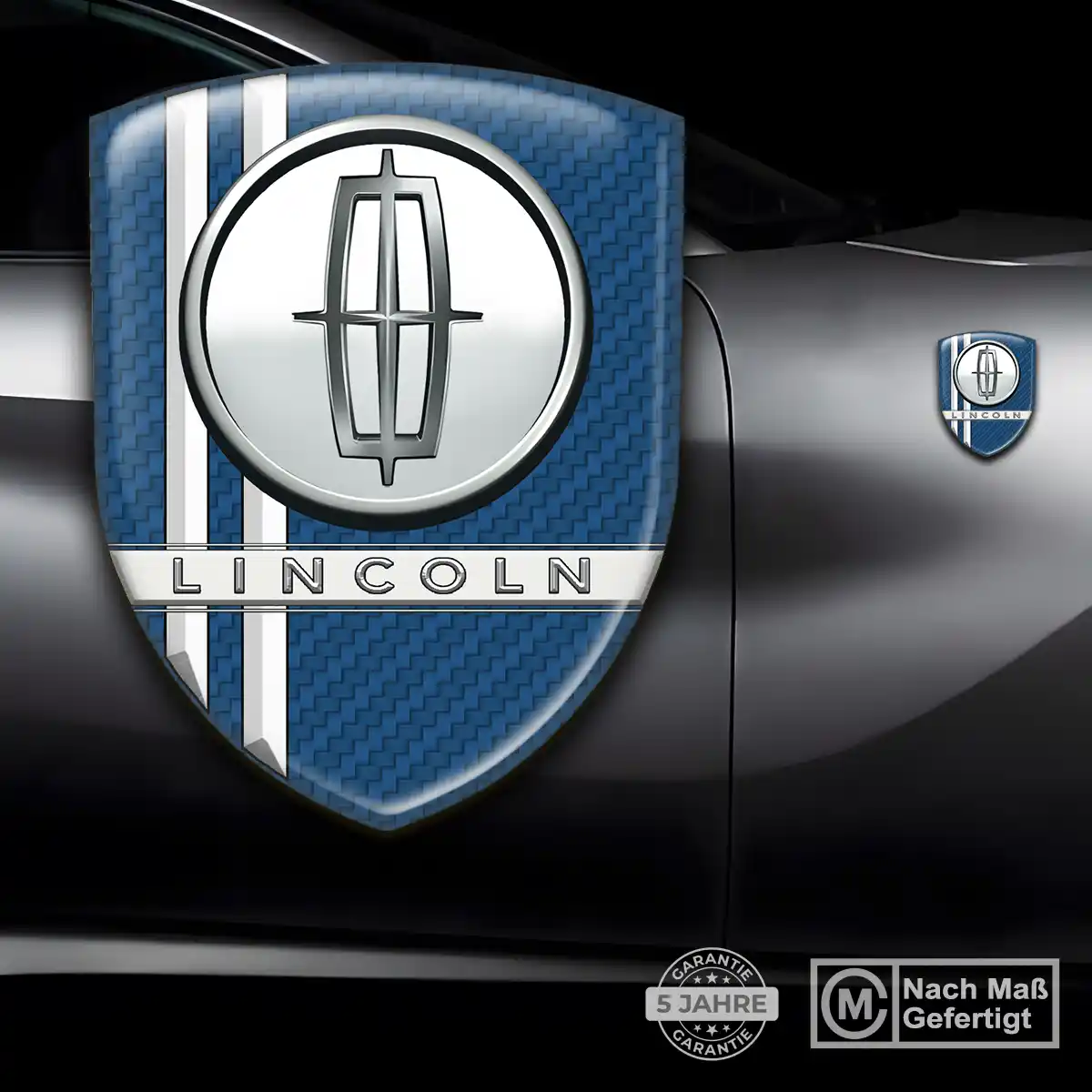 Lincoln Emblem Wappen Premium-Edition