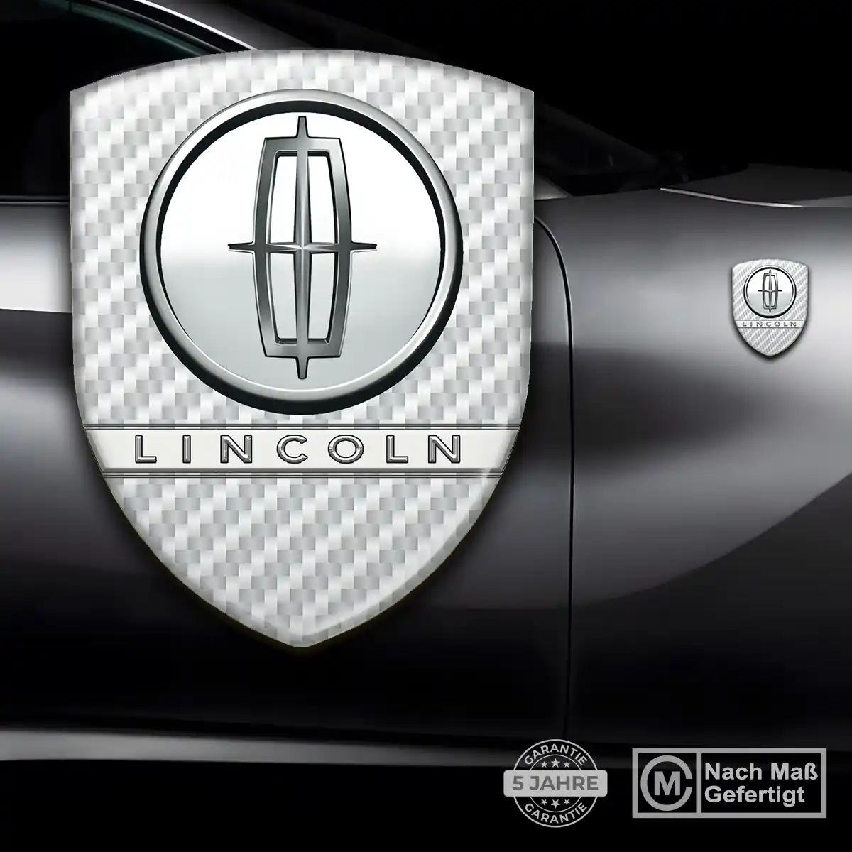 Lincoln Silikon Aufkleber Auto Stilvolles Design