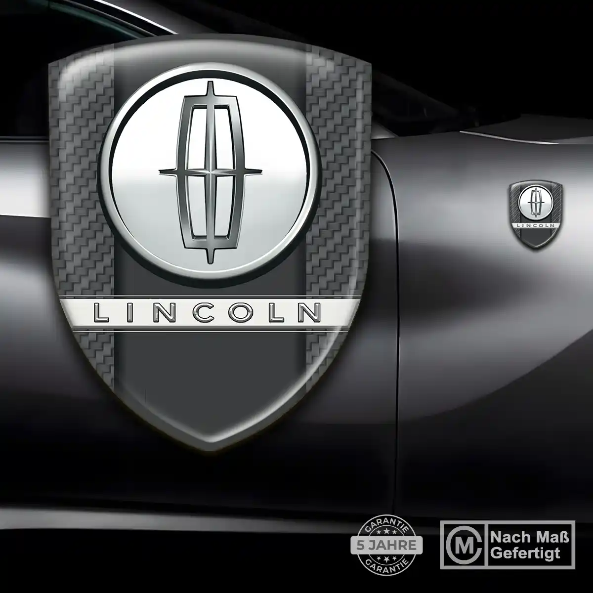 Lincoln Silikon Aufkleber Stilvolles Design