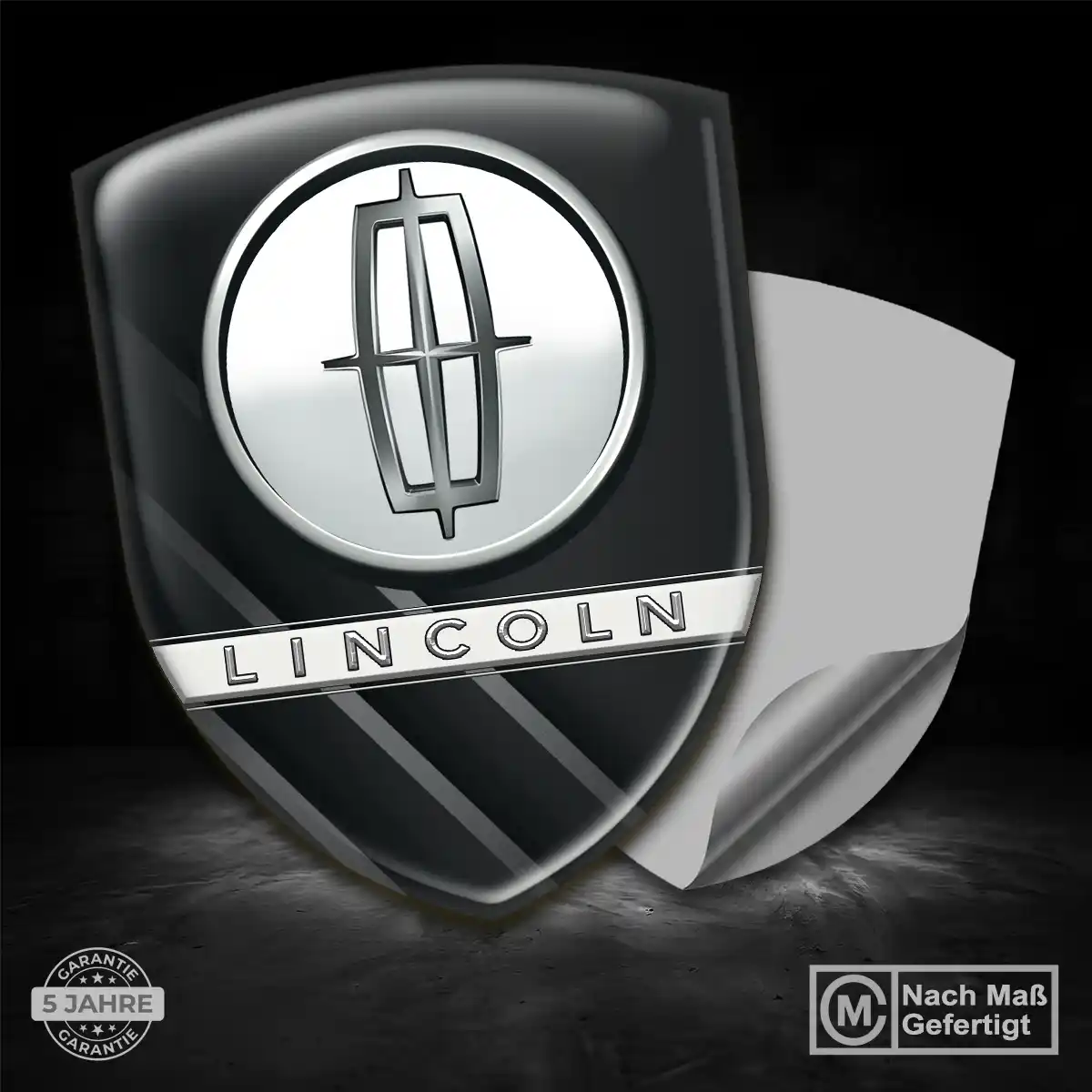 Lincoln Wappen Aufkleber Hohe Qualität