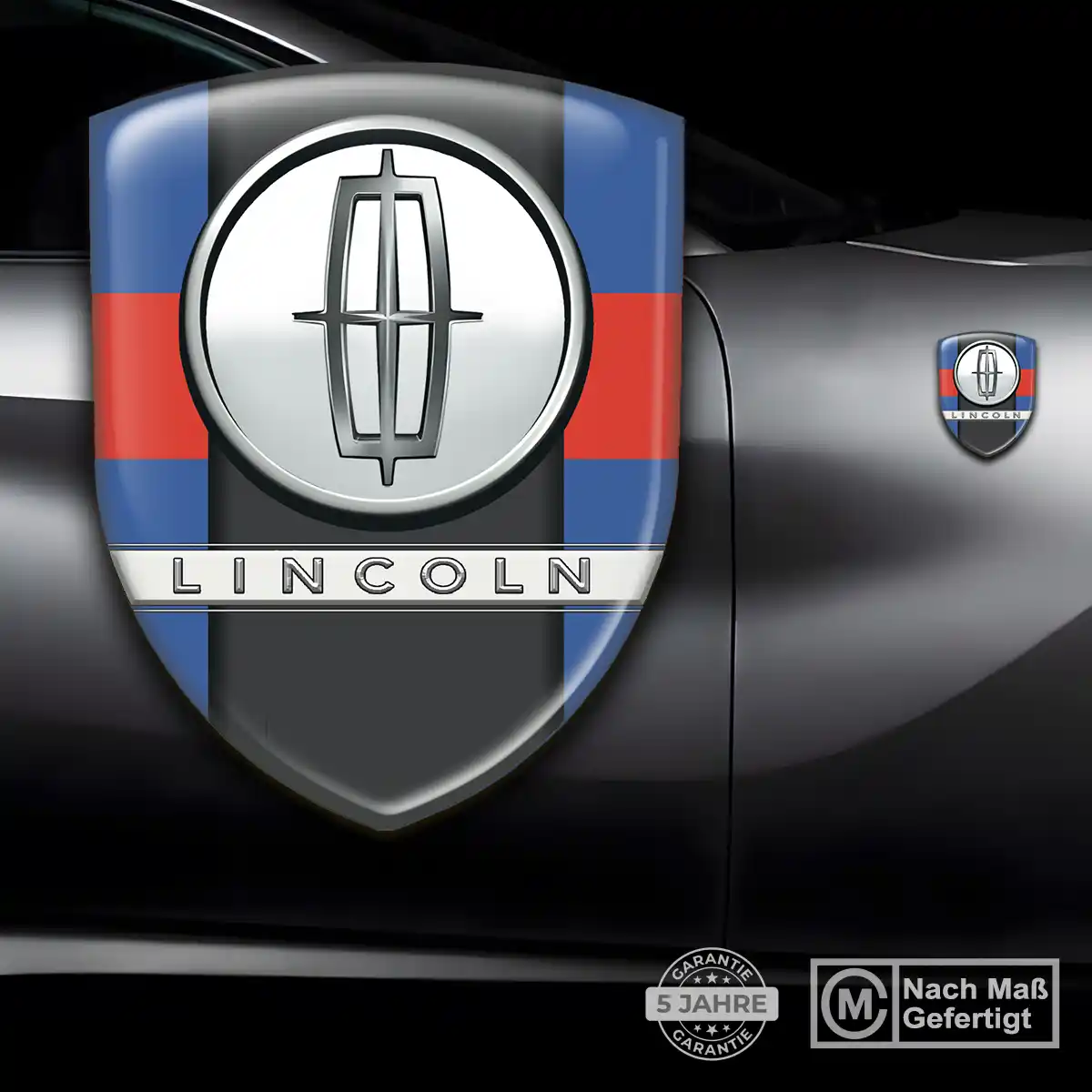 Lincoln Wappen Emblem Aufkleber Auto Hohe Qualität