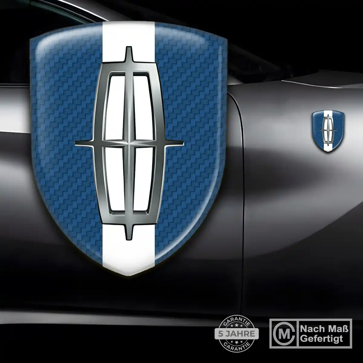 Lincoln Wappen Emblem Auto Stilvolles Design