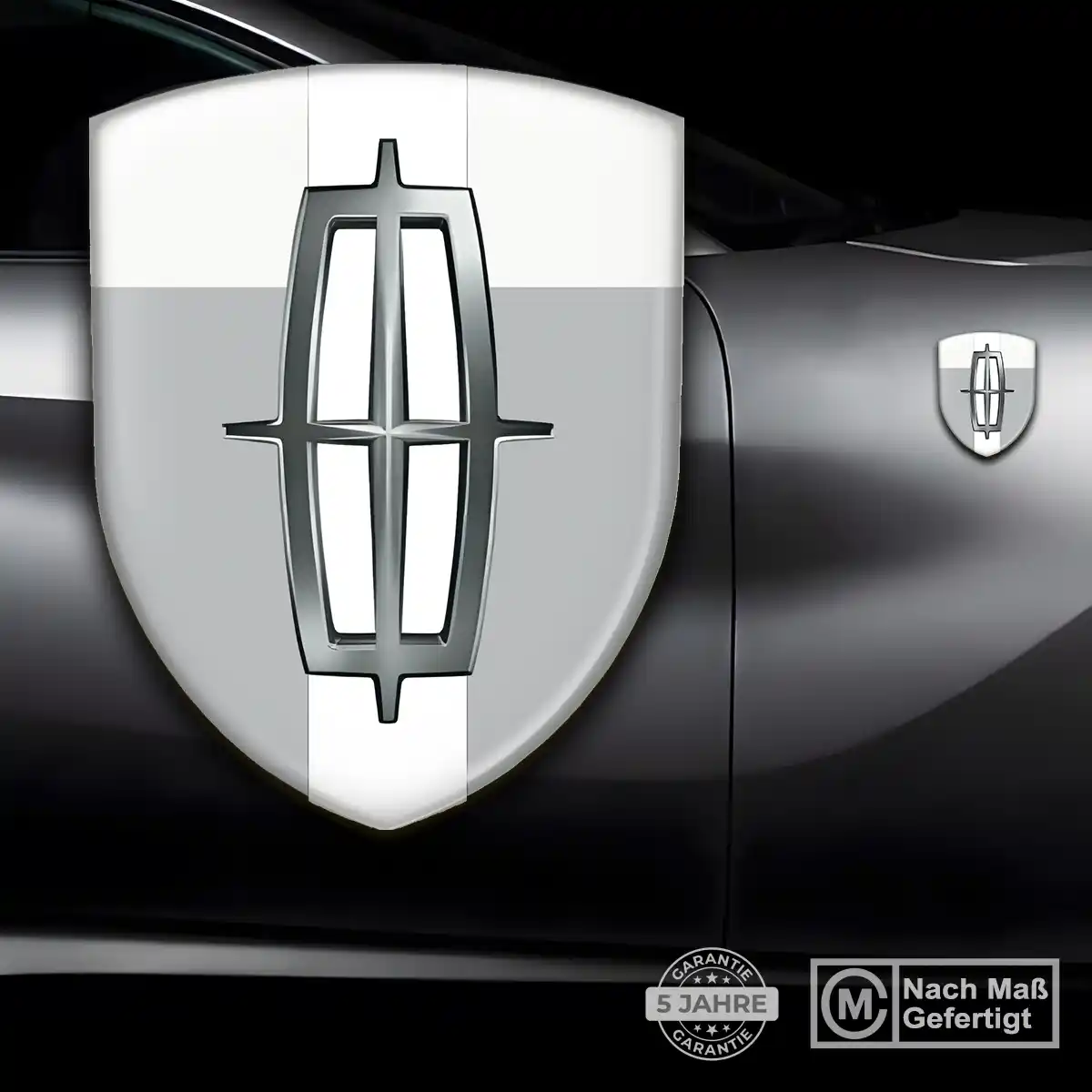 Lincoln Wappen Emblem Stilvolles Design