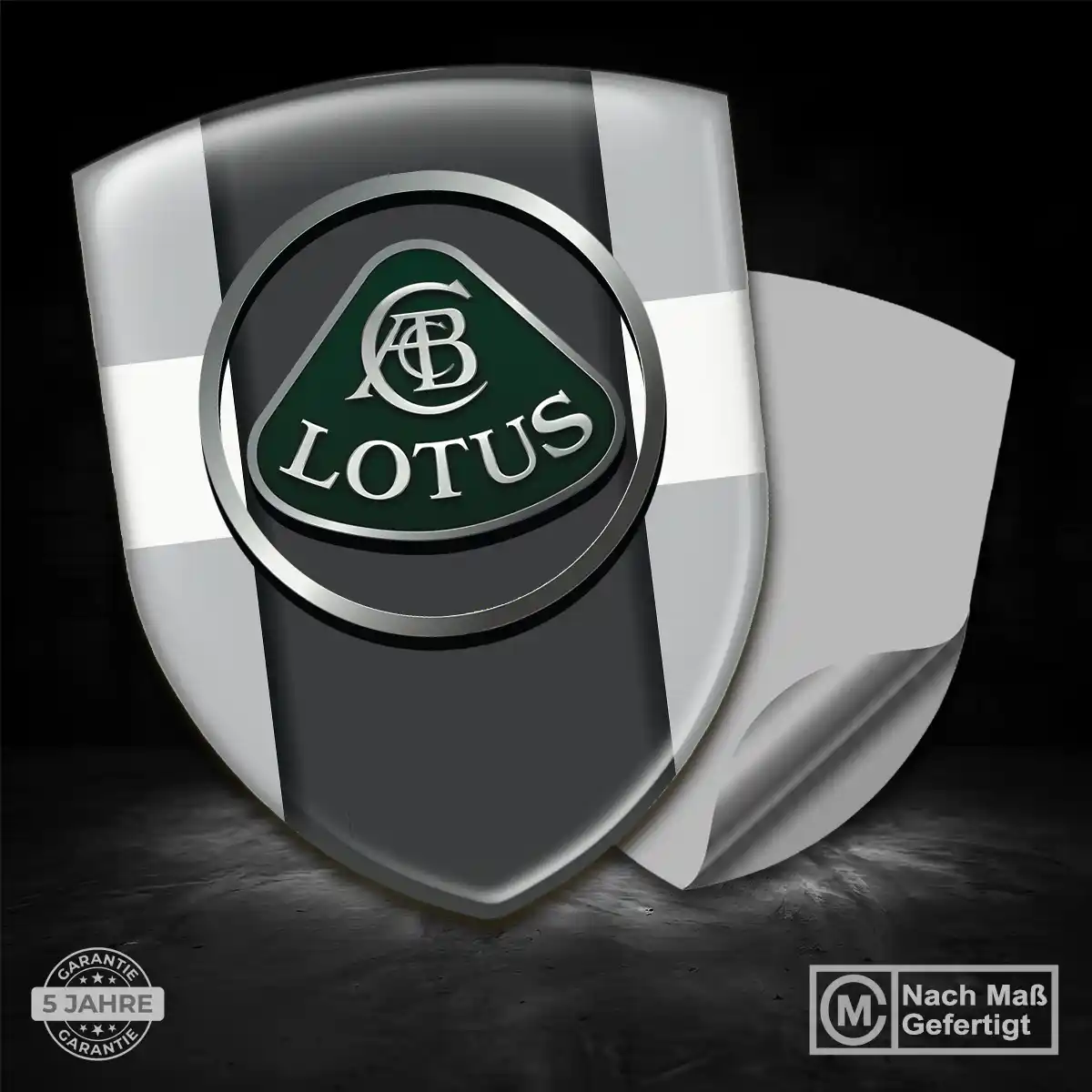 Lotus 3D Gel Aufkleber Anspruchsvolles Design