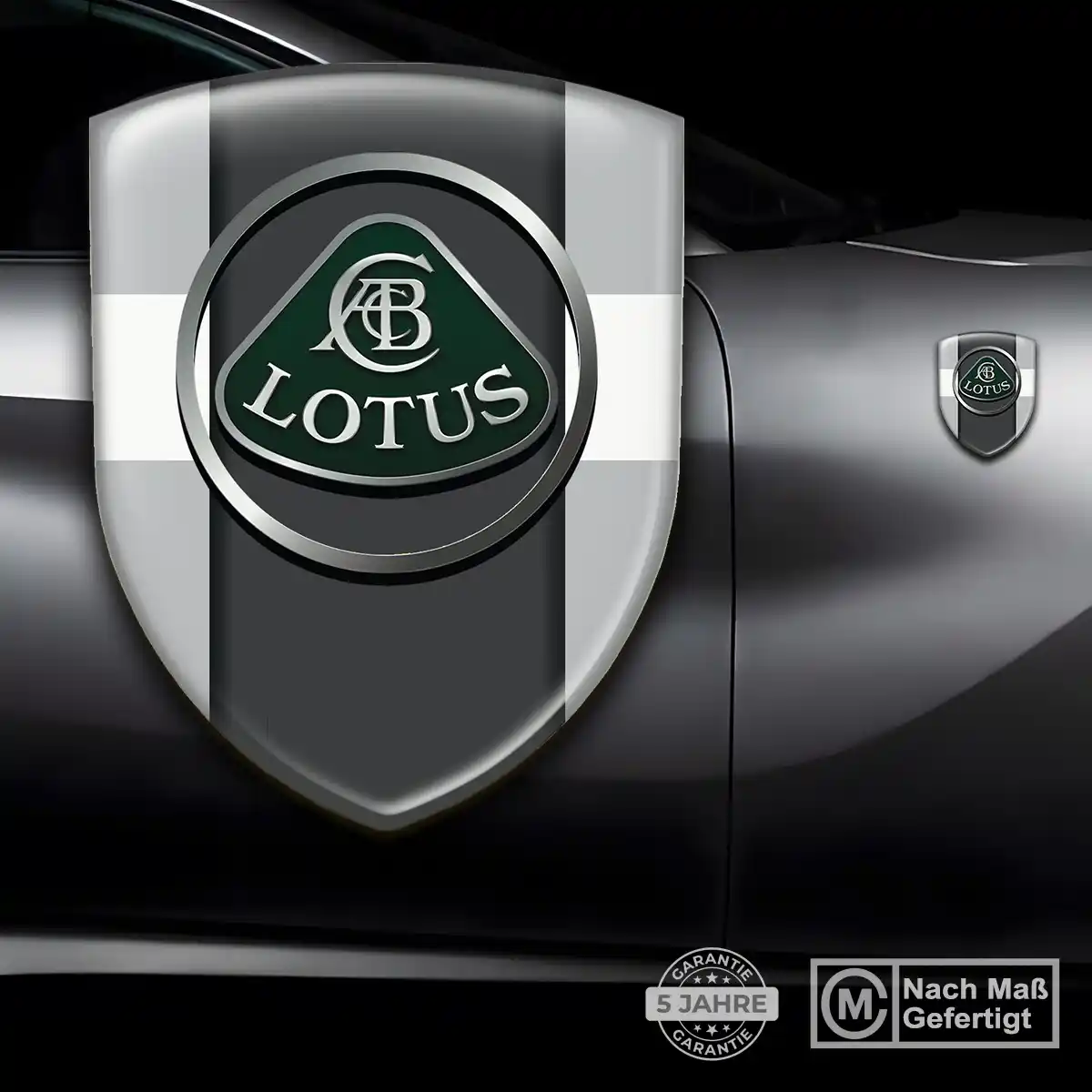 Lotus 3D Gel Aufkleber Anspruchsvolles Design