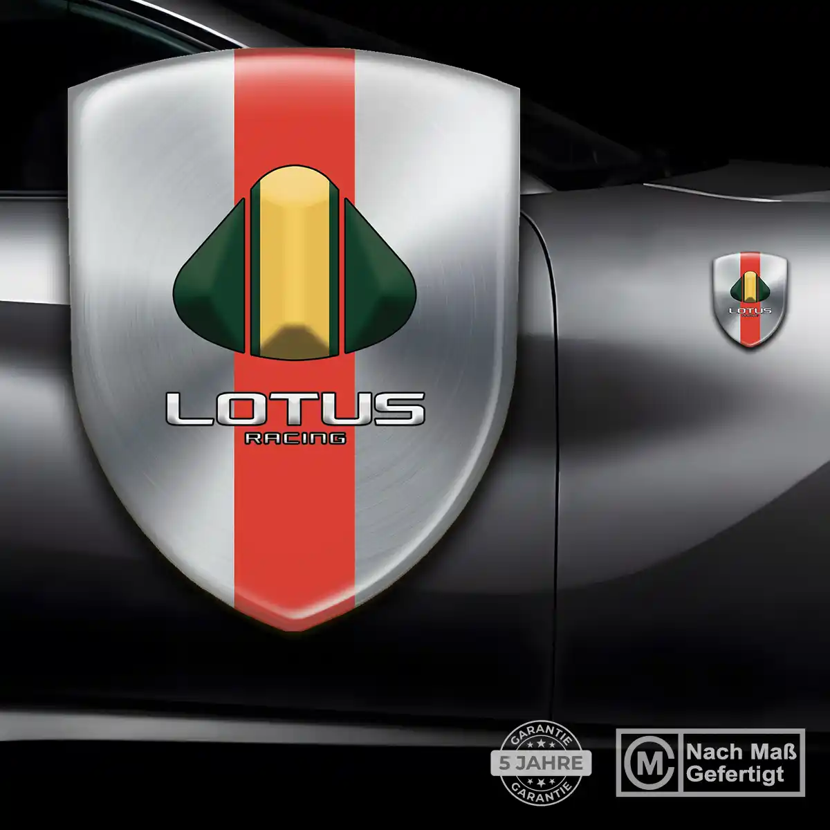 Lotus 3D Gel Aufkleber Auto Anspruchsvolles Design