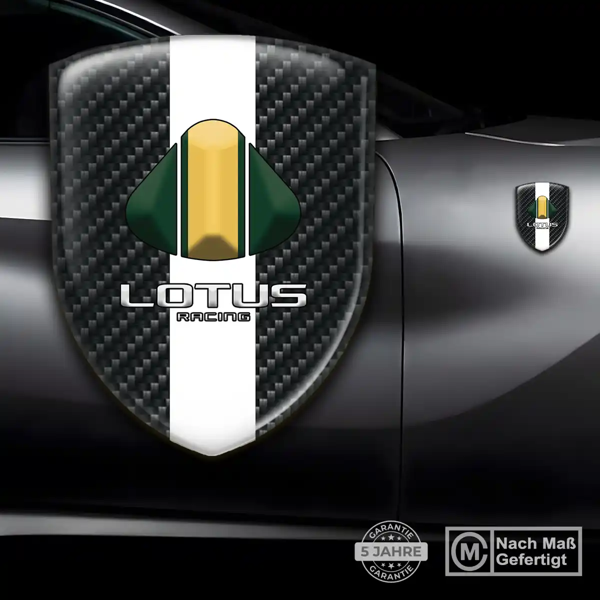 Lotus 3D Gel Aufkleber Auto Limitierte Auflage