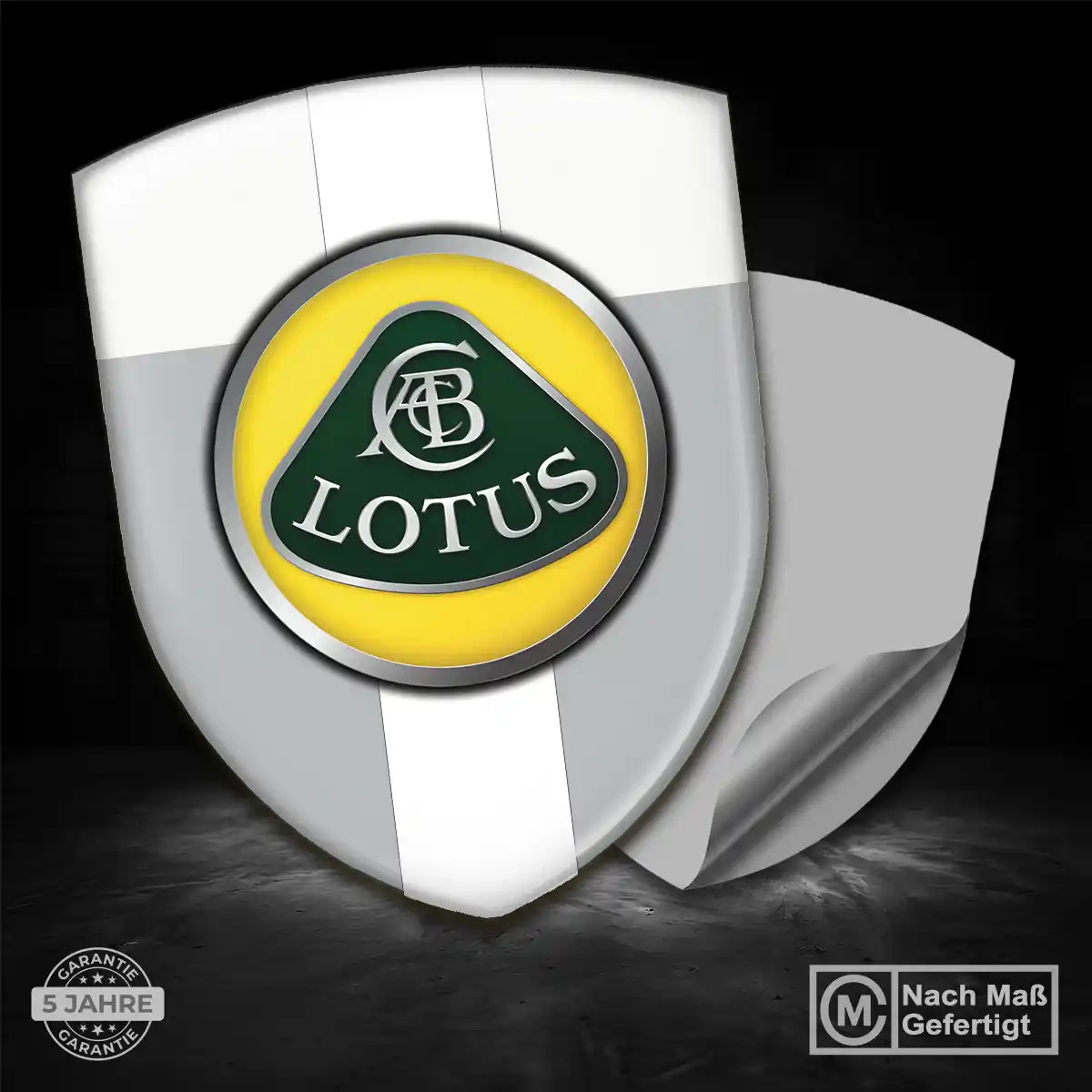 Lotus 3D Gel Aufkleber Auto Premium-Edition