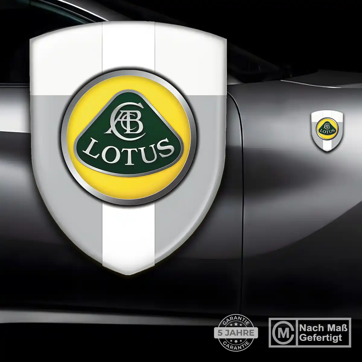 Lotus 3D Gel Aufkleber Auto Premium-Edition