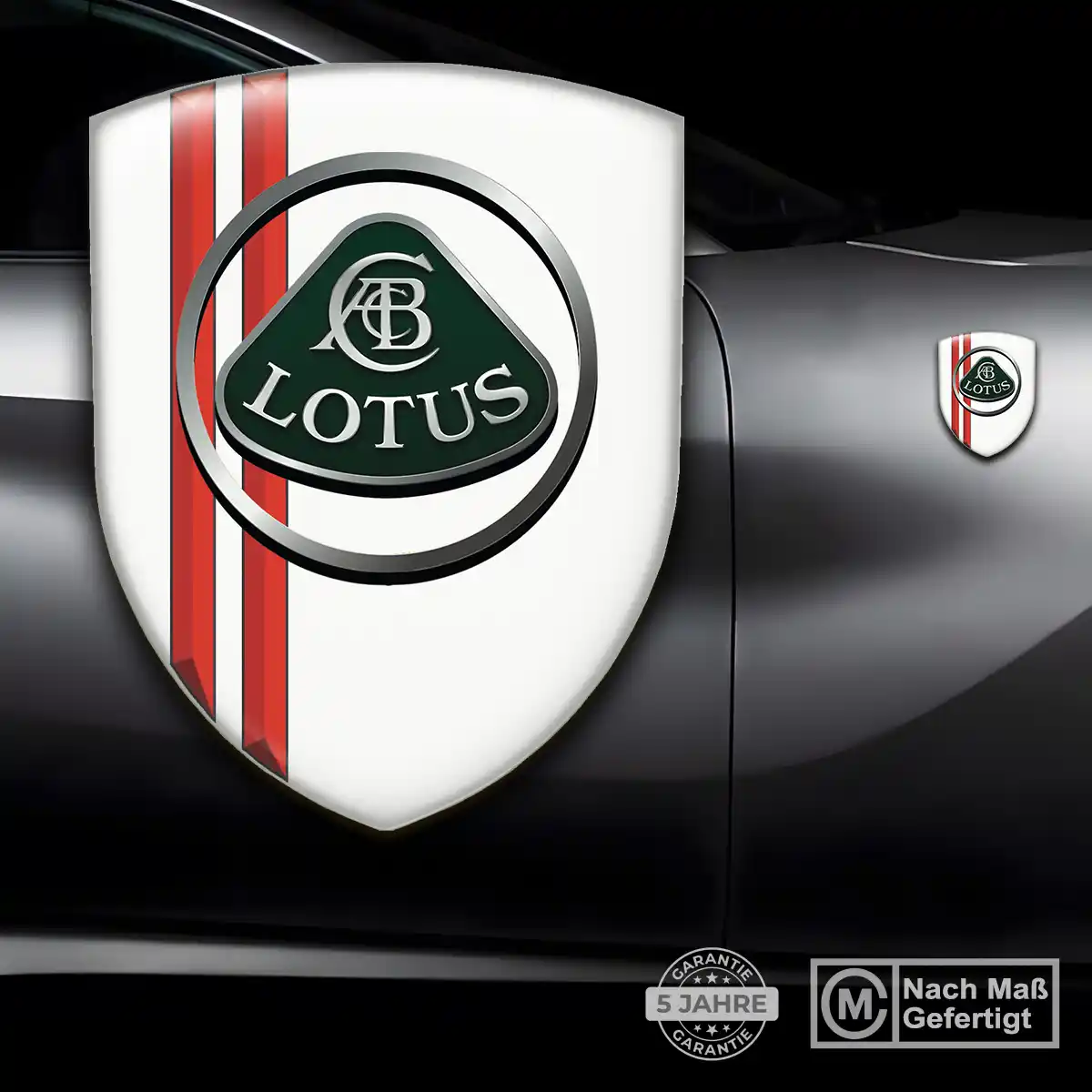Lotus 3D Gel Aufkleber Emblem Ausdrucksstarkes Design