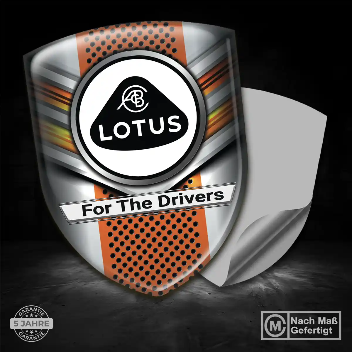 Lotus 3D Gel Aufkleber Emblem Auto Exterieurdesign